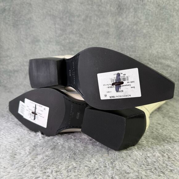 Marc Fisher Ltd. Roselle Western Boot Size 6.5 Women's White Leather MSRP $329 - Picture 10 of 11